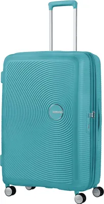 Produktbild von American Tourister Soundbox Spinner 77 / 28 TSA EXP Trolley Turquoise Tonic türkis