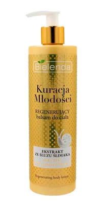 Obrázok produktu pre Bielenda Youth Therapy Regeneračné telové mlieko s výťažkom zo slizu slimáka Gold 400ml