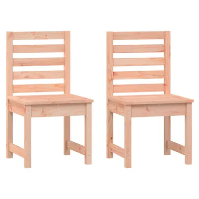 Image de vidaXL Chaises de jardin 2 pcs. 50x48x91,5 cm bois massif douglas