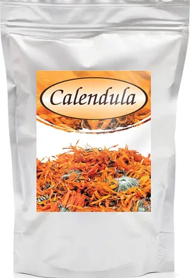 Produktbild von Ringelblumenblüten, Marigold, Ringelblumentee, Teeschnitt, ägyptisch Calendula officinalis 800G