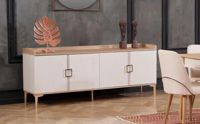 Produktbild von Konsole Kommoden Schminkkonsole Sideboard Spiegel Dekokonsole Konsolentisch