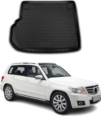 Image de Tapis de coffre pour Mercedes GLK classe X204 2008-2015 Caoutchouc TPE