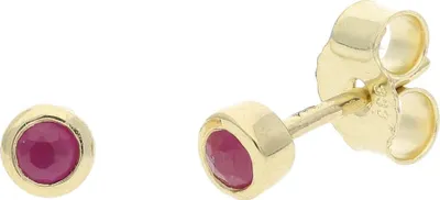Produktbild von Ohrstecker Gold 333 Rubin JL39-06-0453 JuwelmaLux