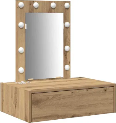 Obrázek produktu pro vidaXL Toaletní stolek se zásuvkami hnědý 60 x 40 x 70 cm Materiál na bázi dřeva