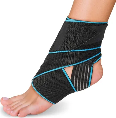 Obrázek produktu pro Flexibilní neoprenová bandáž na nohy - nastavitelná opora