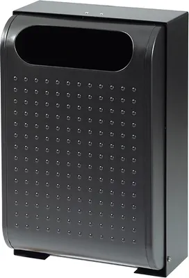 Produktbild von Rossignol 56234 Urbanet Abfallbehälter Wandmontage 30 L, Farbe Mangangrau