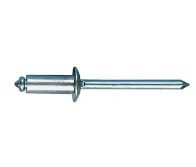 Produktbild von Blindnieten Flachkopf Ø 4 mm in Alu/Edelstahl Länge 10 mm Nieten Flachrundkopf für Natur 50 Stück