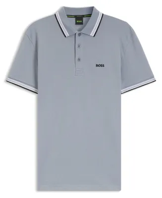 Produktbild von poloshirts BOSS Green grau pique