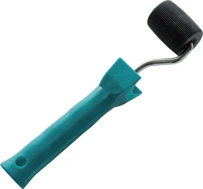 Produktbild von nespoli Nahtroller gerillt hart-schwarz 45mm