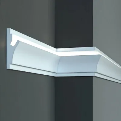 Produktbild von PROVISTON | Lichtleiste XPS | 150 x 55 x 1150 mm | Weiß| Indirekte Beleuchtung