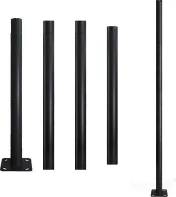 Image de BASE SG 4 m Fi 60 mm mât d'éclairage pliable Kobi