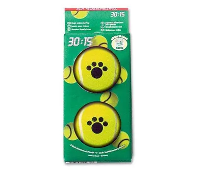 Obrázok produktu pre Karlie Tennisbälle 30:15 - 2er Set, 6 cm