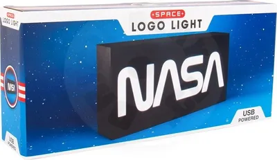 Productafbeelding van Fizz Creations NASA Light-lamp, logo, 22 cm