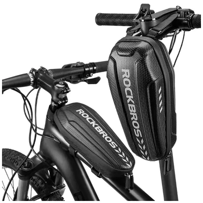 Produktbild von Rockbros B62 Lenker oder Rahmen Fahrradtasche 2 L - Schwarz