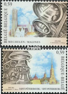 Produktbild von Briefmarken Belgien 2003 Mi 3219-3220 (kompl.Ausg.) postfrisch Russland
