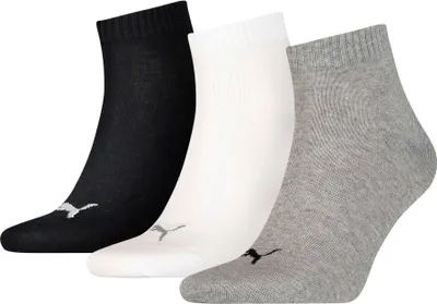 Image de Puma QUARTER PLAIN (3 PAIRES) GRIS 39-42