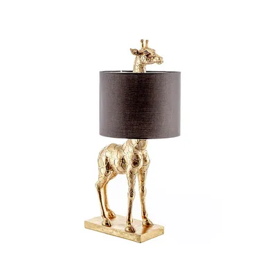 Obrázek produktu pro Velké dekorační  svítidlo Gold Giraffe výška 70cm