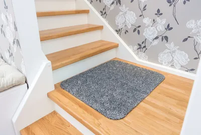 Produktbild von Astra Fußmatte waschbar ENTRA Silber 90 x 150 cm