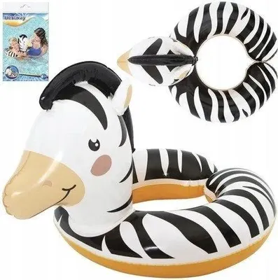 Image de Cercle de natation Pet Safari, vinyle durable, pour les enfants de 3 à 6 ans, charge maximale de 60 kg