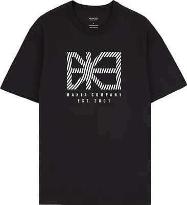 Image de Makia Flag T-shirt manches courtes Noir M Homme Noir M