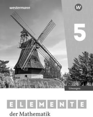 Obrázek produktu pro Elemente der Mathematik SI 5. Lösungen. Für Niedersachsen