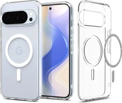 Produktbild von Spigen ACS09702, Cover, Google, Google - Pixel 10 Pro Google - Pixel 10, 16 cm (6.3"), Transparent, Weiß