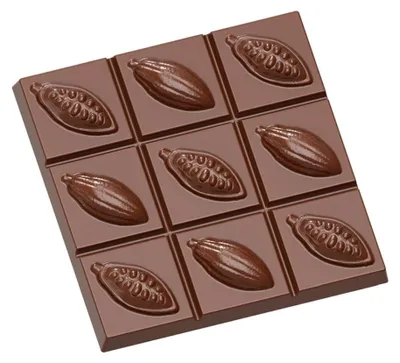 Imagen del producto de Molde para chocolate - tableta de cacao.