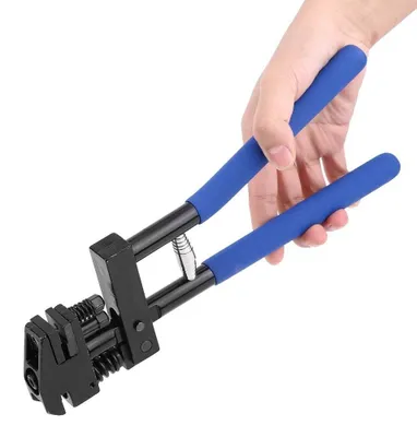 Produktbild von Felstang 2-in-1 - Kohlenstoffstahl - Rutschfester Griff - Klappbarer Nietlocher - Kantenhalter - Flexible Bedienung - Reparaturzange