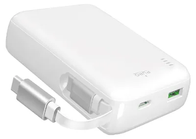 Productafbeelding van Powerbank Power Reel 10 10.000 mAh met geintegreerde intrekbare
