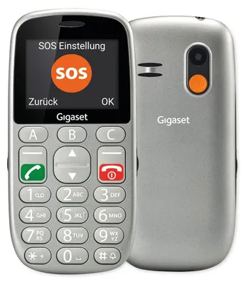 Image de Gigaset GL390 - Téléphone portable - Dual SIM - 32 Mo - slot microSDHC - GSM