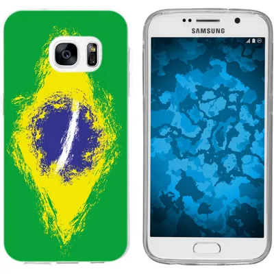 Produktbild von PhoneNatic Case kompatibel mit Samsung Galaxy S7 Silikon-Hülle WM Beziehung M3