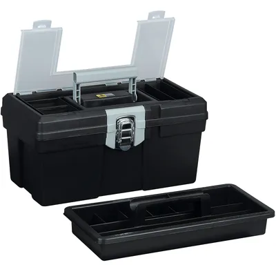 Produktbild von allit Werkzeugkoffer McPlus Promo >S< 16 PP schwarz unbestückt