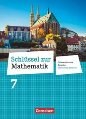 Obrázok produktu pre Schlüssel zur Mathematik 7. Schuljahr. Oberschule Sachsen - Schülerbuch