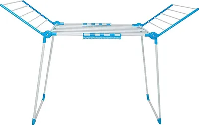 Produktbild von Klappbarer Wäscheständer 154x60x108cm faltbar - Für Kleidung, Handtücher, Bettwäsche - Indoor & Outdoor Wäschetrockner