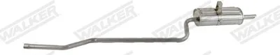 Produktbild von WALKER 22023 Endschalldämpfer für TOYOTA COROLLA Liftback (E11) Auspuff