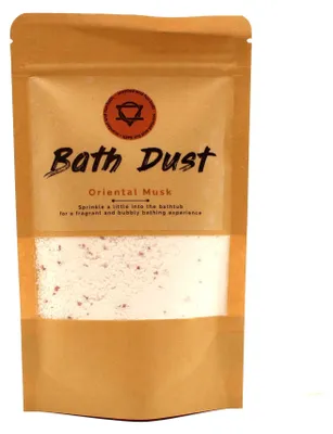 Image de Poudre de bain musquée orientale au beurre de karité 190 g
