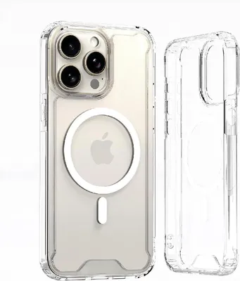 Produktbild von Klare Ecke Fall Magsafe für Iphone 16 - Klar