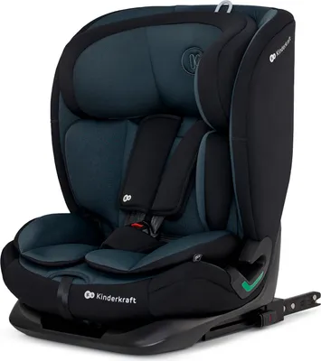 Produktbild von Kinderkraft ONETO3 i-Size Kindersitz 76-150 cm - ISOFIX & TOP TETHER - 3-lagige Kopfstütze - RECLINING-Funktion - ab 15 Monate bis 12 Jahre - Schwarz