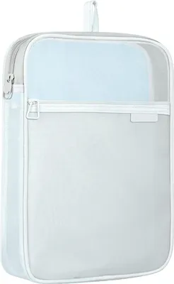 Produktbild von Aktenhalter, große Kapazität, Dokumententasche aus Netzstoff, transparentes Design, Aktenaufbewahrungstasche für Zuhause, Büro, Schule