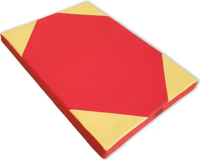 Produktbild von RoniKids Turnmatte 100 x 70 x 8 cm Rot Sportmatte Weichbodenmatte Gymnastikmatte Spielmatte für Kinderzimmer