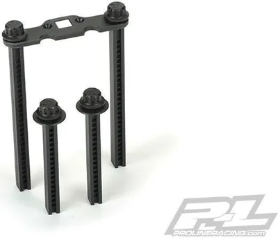 Produktbild von Proline 6307-00 verlängerte Karosseriehalter vorne und hinten E-Revo, Summit,Revo3.3