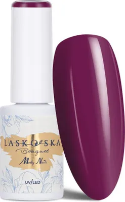 Immagine prodotto di Molly Nails @Bouquet di Laskovska Amaranthus HEMA/Di-HEMA-freier Hybrid-Nagellack, 7 g