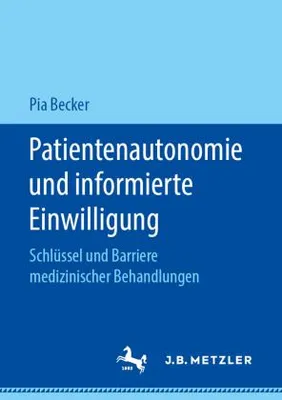 Obrázek produktu pro Patientenautonomie und informierte Einwilligung