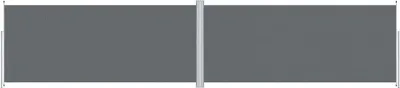 Immagine prodotto di vidaXL Tenda laterale estensibile antracite 220x1000 cm
