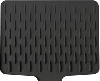 Obrázok produktu pre Uniqoos® Silikónová odkvapkávacia podložka, 40 x 32,5 cm – vodeodolná, protišmyková, odolná teplu, flexibilná a pevná, vhodná do kuchyne a kúpeľne