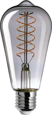 Image de BeBulbs Lampadina LED Smoky Edison ST64 4,8W 250Lm E27 1800K Dimmerabile - D02