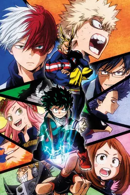 Produktbild von My Hero Academia - Poster - Group