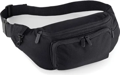 Produktbild von Quadra QD12 | Bauchtasche / Belt Bag / 37 x 15 x 10 cm - Farbe: Black - Größe: 37 x 15 x 10 cm