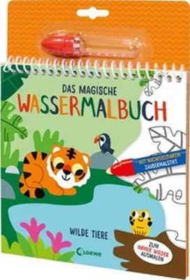Image de Le livre magique à colorier à l'eau - Animaux sauvages