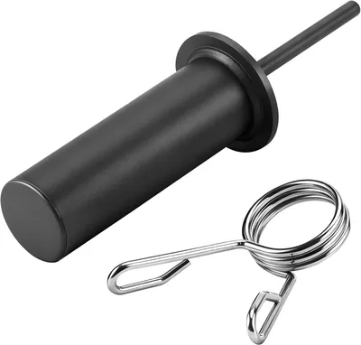 Produktbild von 110 x 10 mm Hantelscheibenbolzen – verstärkte Stange + Klemme – Heimtrainerstation